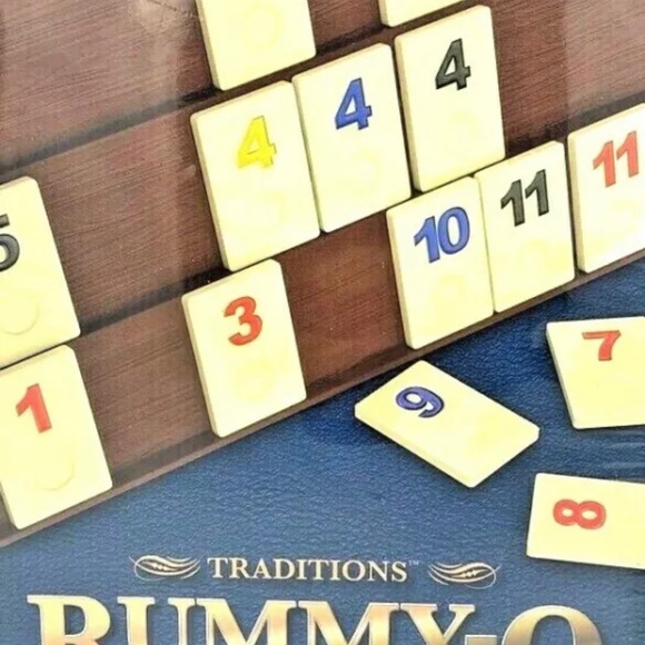 Traditions Rummy-O Game Tile Fast Paced Game By Spin Master Sealed NEW - Picture 10 of 12